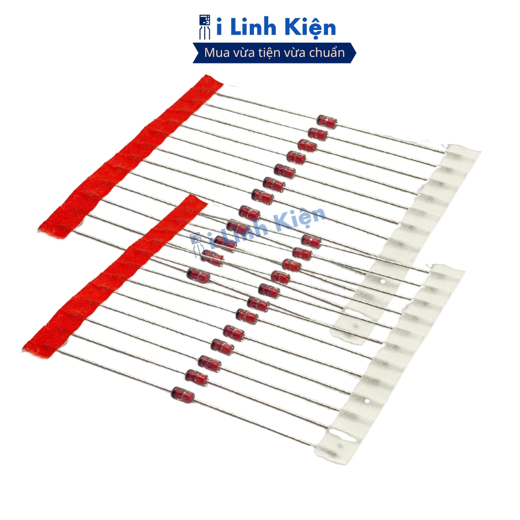 Diode zener 1W 3.3V/3.9V/5.1V/5.6V/6.2V/9.1V/12V/15V/18V/20V/24V chất lượng cao ilinhkien.