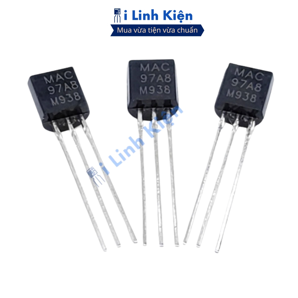 Triac MAC97A8 0.8A 600V chân cắm chất lượng cao ilinhkien.