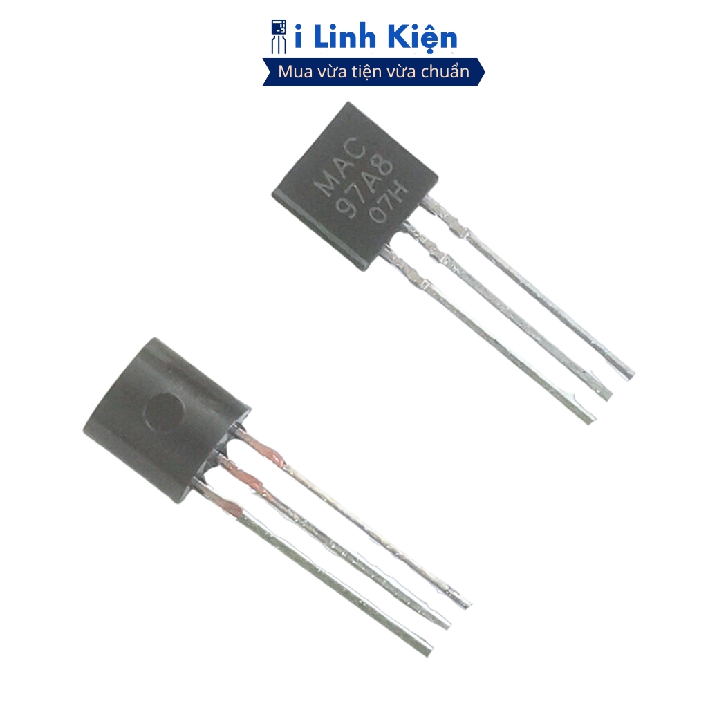 Triac MAC97A8 0.8A 600V chân cắm chất lượng cao ilinhkien.