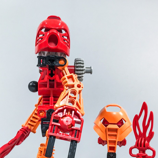 Đồ Chơi Mô Hình Vintage lắp ráp LEGO Bionicle Toa Mata 8534 Tahu ...