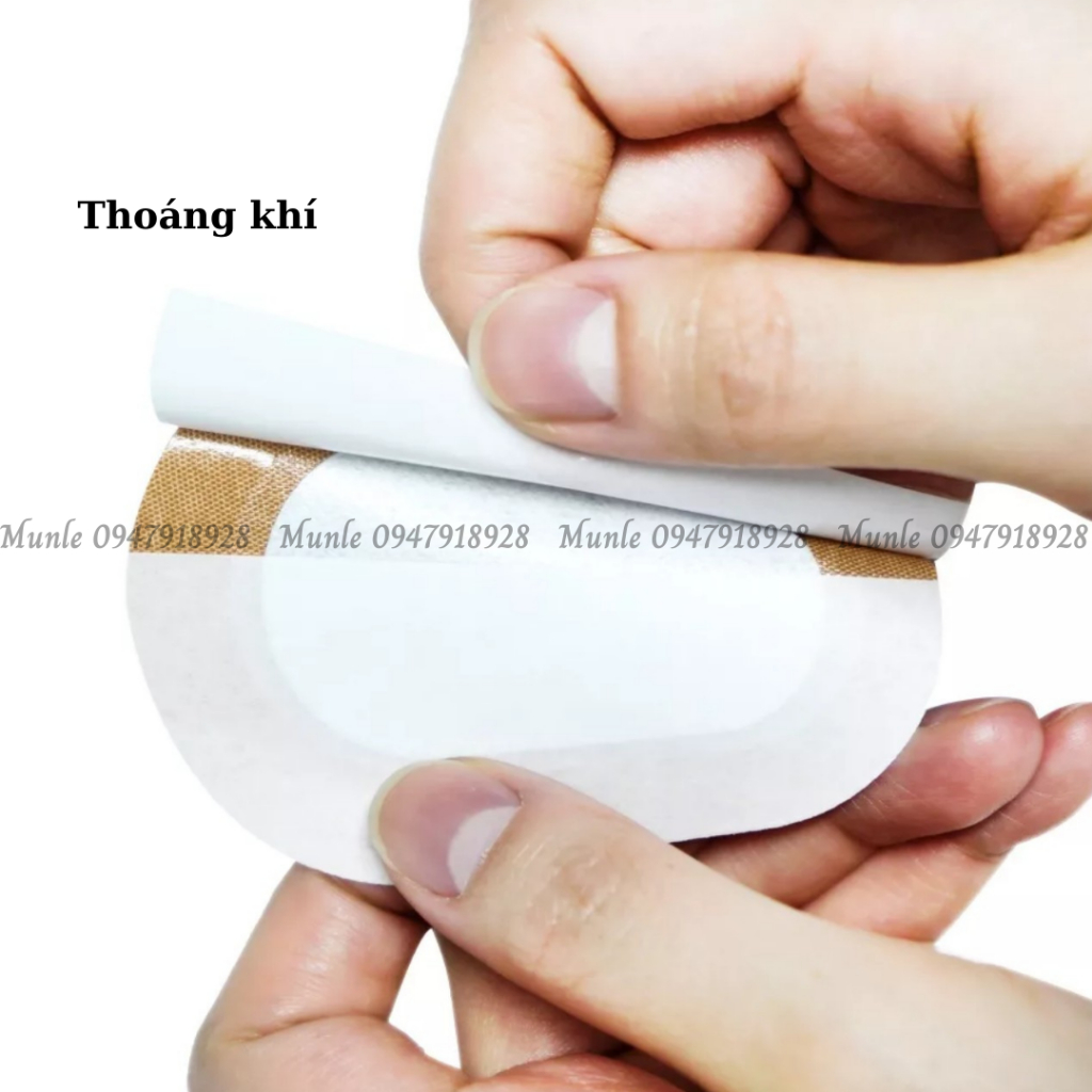 Miếng Dán Mắt Munle Màu Be Dùng Một Lần Đóng Gói Riêng Cho Trẻ Em Tập Nhược Thị