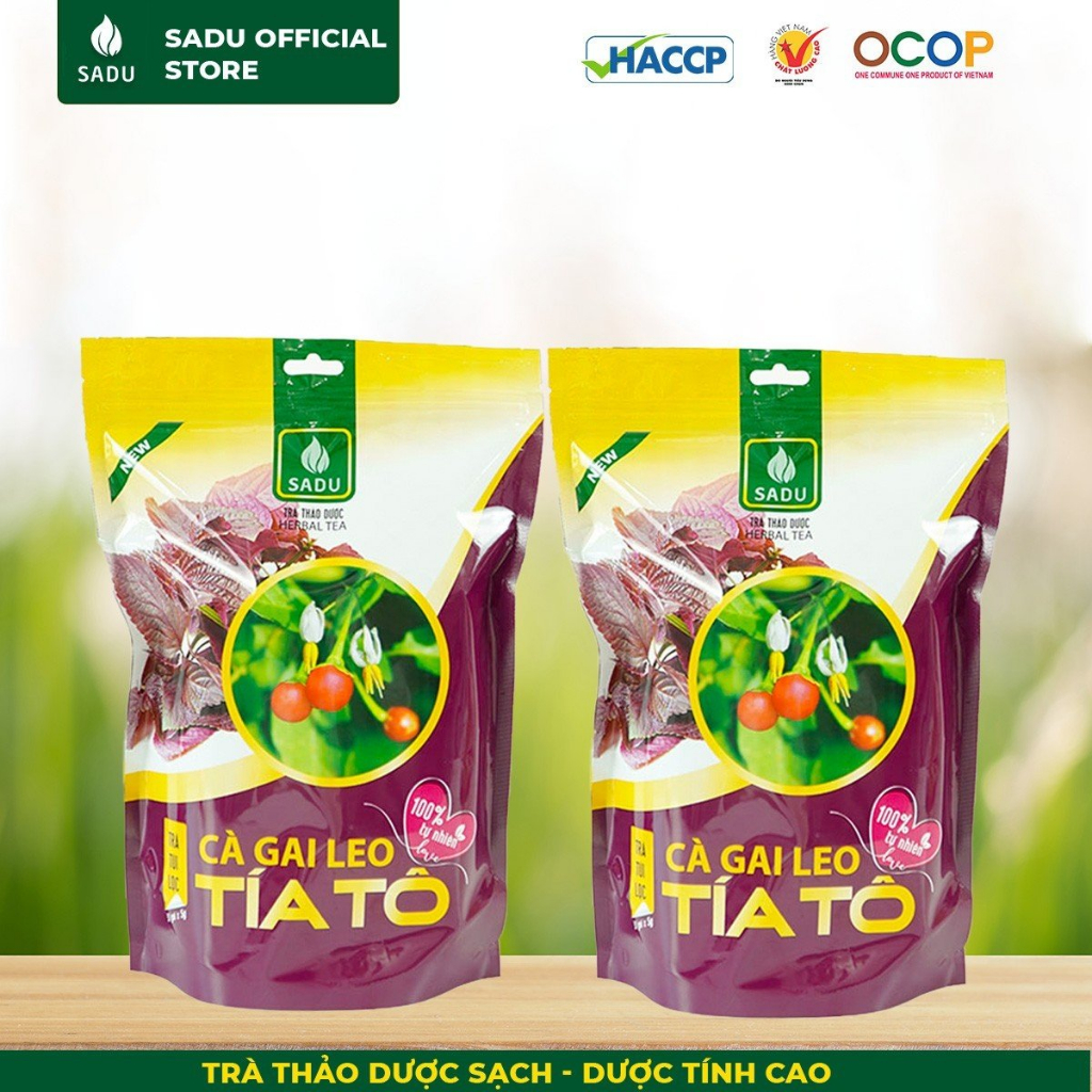 Trà Túi Lọcà Gai Leo Tía Tô Sadu 500G - Hình Ảnh Thực Tế