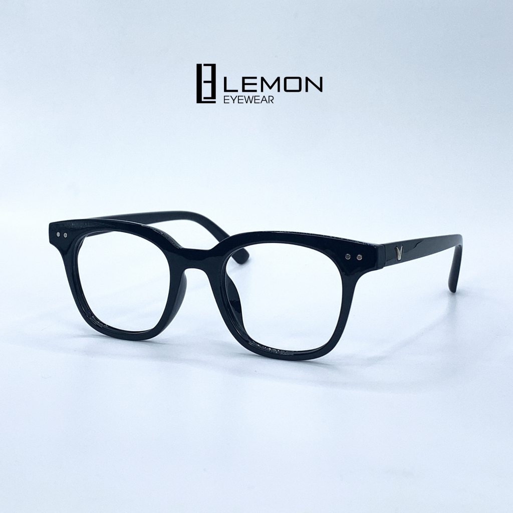 Gọng kính chữ V mắt vuông thời trang LemonEyewear bản lề kim loại chắc chắn LE3331
