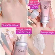 Kem Chống Nắng Chống Tia UV  SPF 50+  Dưỡng Da Trắng Hồng Rạng Rỡ