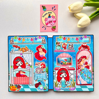 Ngôi nhà Nàng tiên cá Ariel tocaboc - Toca Life World - Búp bê giấy
