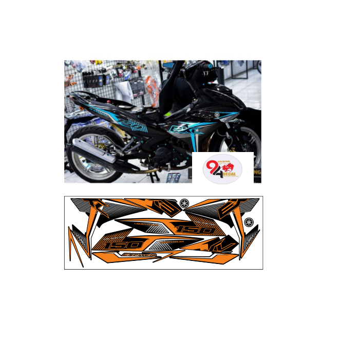 tem rời EXCITER 150C cao cấp đa dạng màu sắc