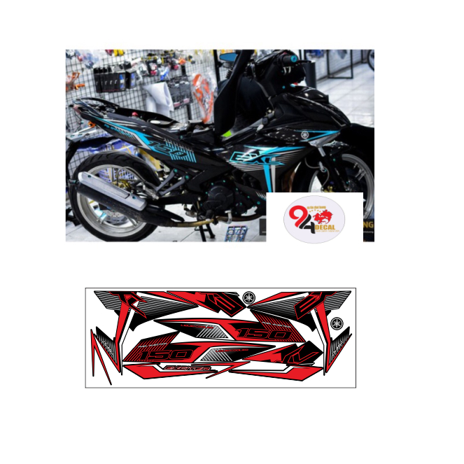 tem rời EXCITER 150C cao cấp đa dạng màu sắc