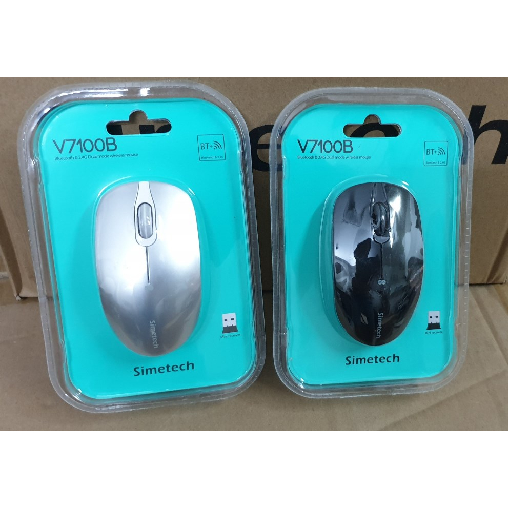 CHUỘT KHÔNG DÂY SIMETECH V7100B | Shopee Việt Nam