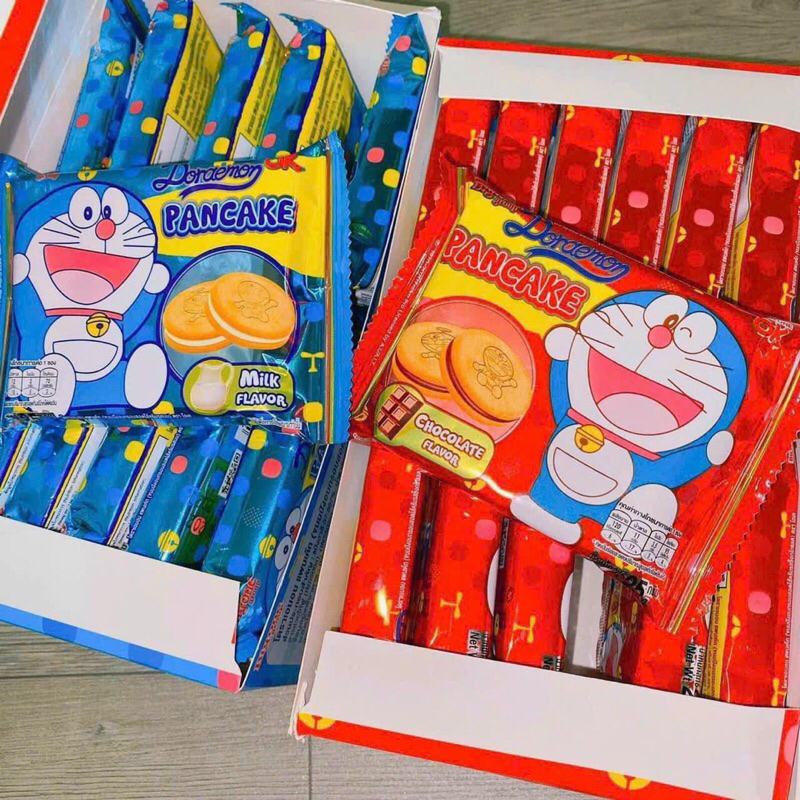Bánh rán doremon pancake Thái 60k/hộp | Shopee Việt Nam