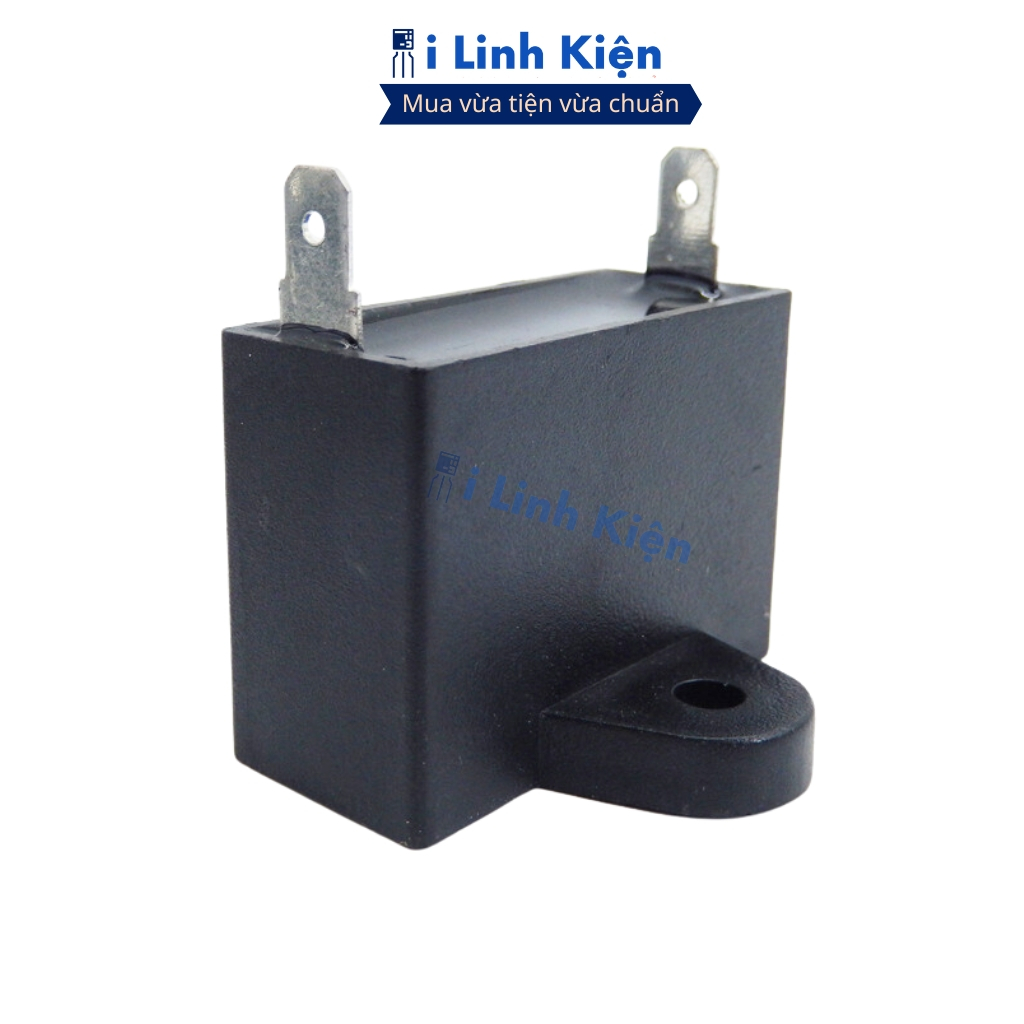 Tụ quạt 450VAC 1uF - 12uF cbb61 chân cắm jack chính hãng ilinhkien.