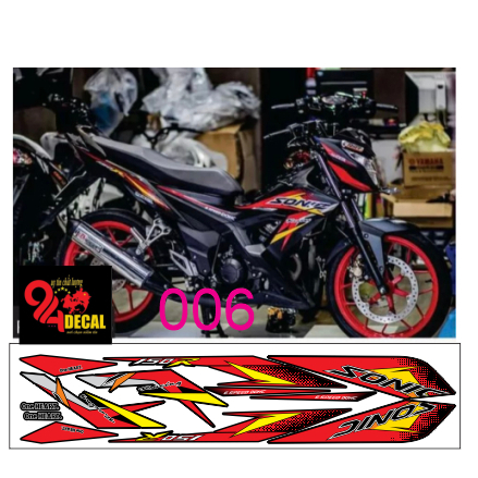 tem rời SONIC 150C cao cấp đa dạng màu sắc