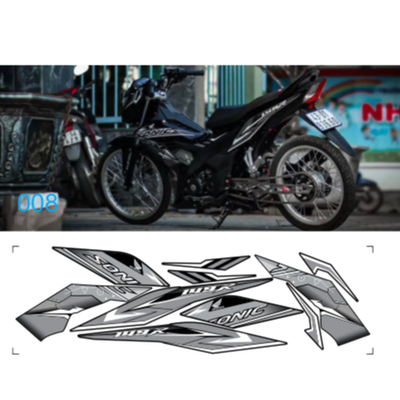 tem rời SONIC 150C cao cấp đa dạng màu sắc