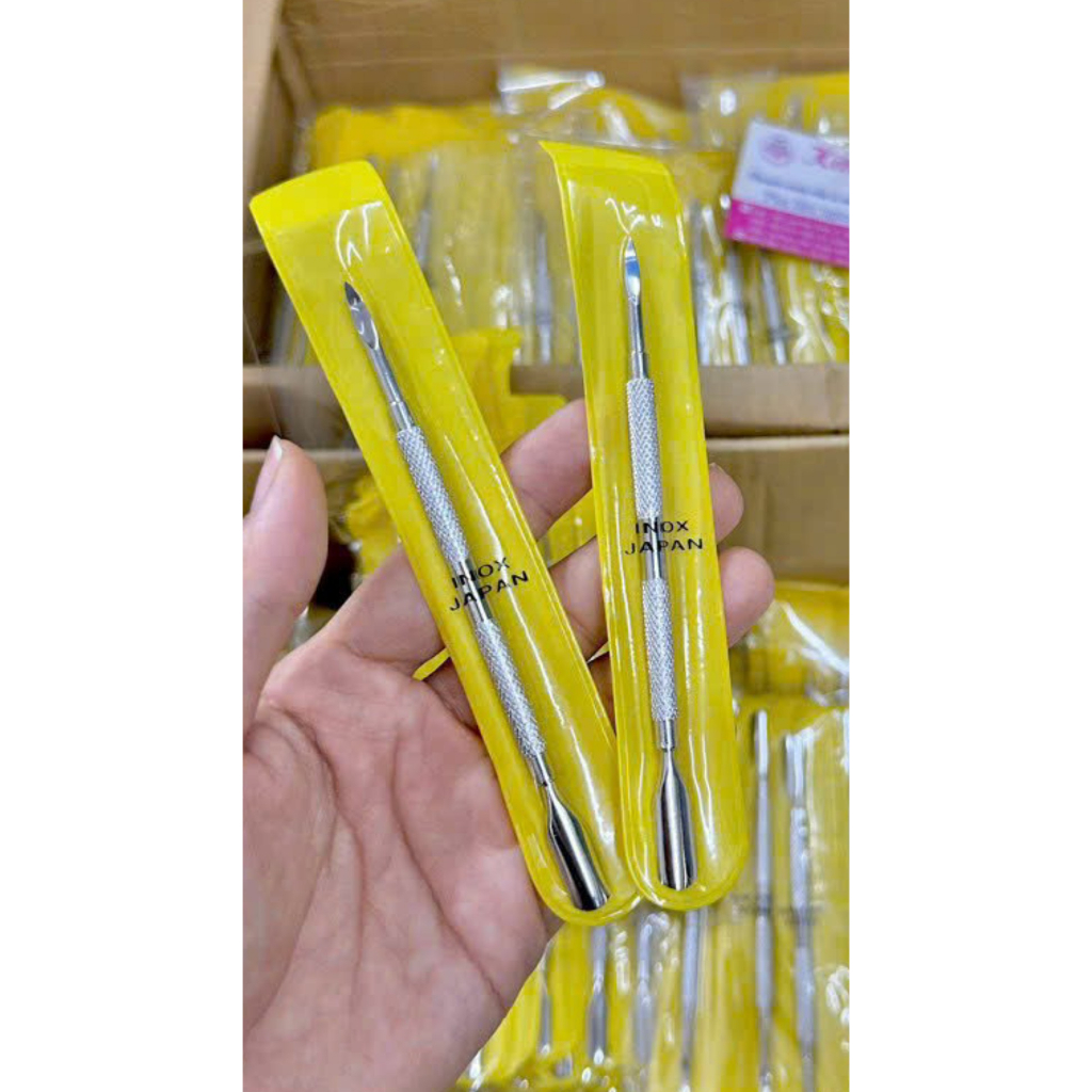 Cây Đẩy Da Inox Làm Nail(2 đầu) | Shopee Việt Nam