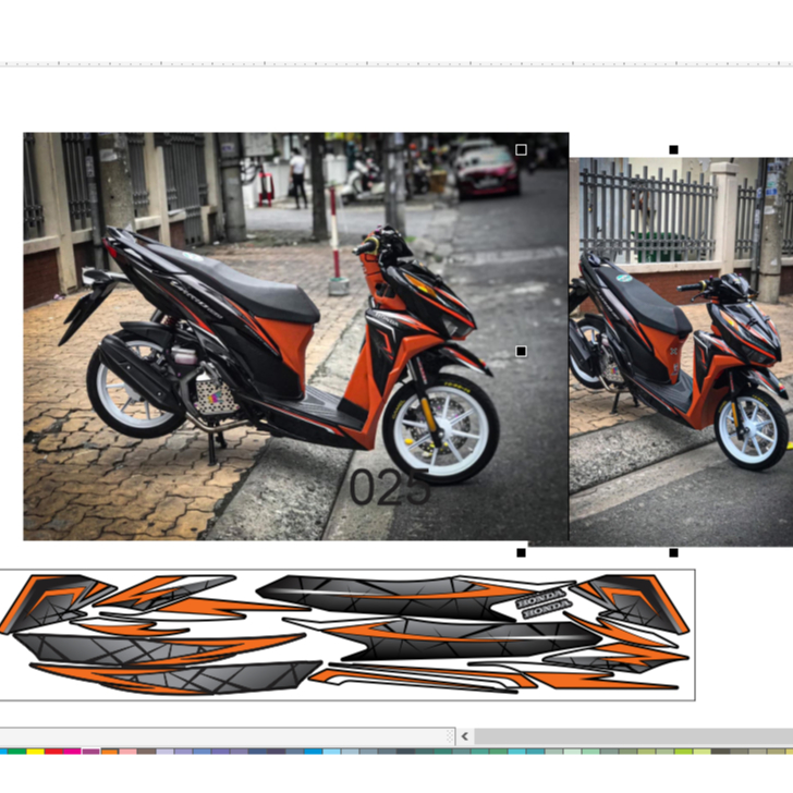 TEM RỜI VARIO150C cao cấp đa dạng màu sắc