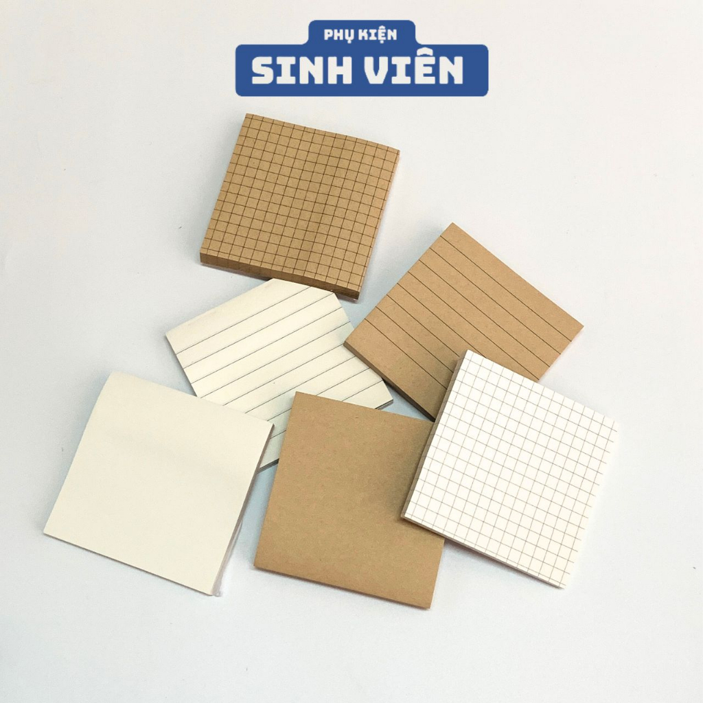 Tập 80 Giấy Note, Giấy Nhớ Basic KRAFT Kiểu Dáng Đơn Giản | Phụ Kiện ...