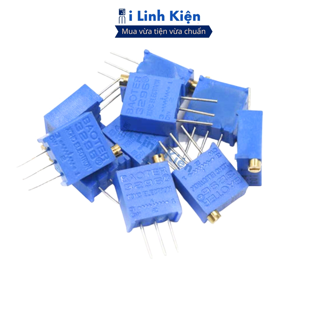 Biến trở vi chỉnh 3296W 10R - 2M chất lượng cao ilinhkien.