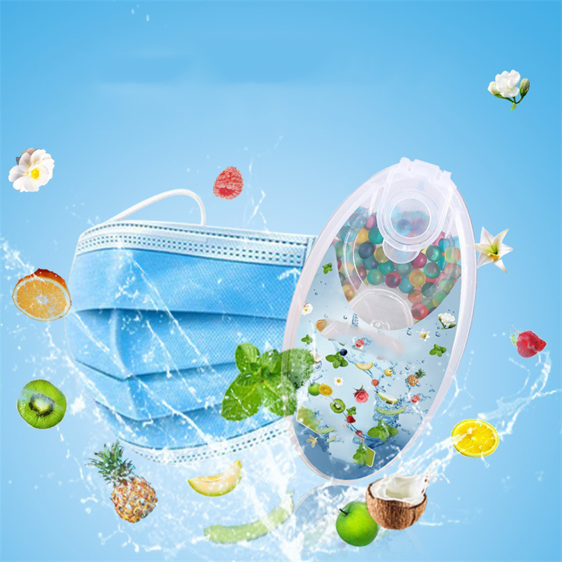 Hạt bấm khử mùi tạo thơm hơi thở mùi hoa quả làm thơm khẩu trang chống say xe hộp thập cẩm mix hương quả