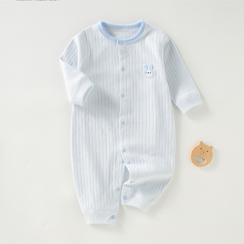Bodysuit Sleepsuit Body dài tay Cotton organic cao cấp cho bé trai bé