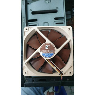 Noctua NF-P12 PWM, Premium Quiet Fan, 3-Pin (120mm, Brown) 