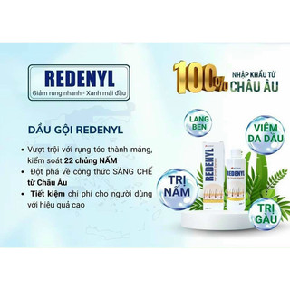 Dầu gội giảm gàu, giảm nấm da đầu , chống rụng tóc và khích thích mọc tóc- Redenly Shampoo