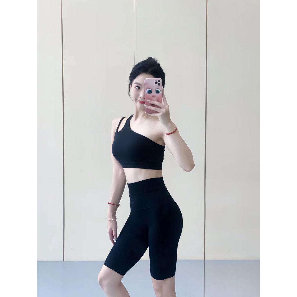 Áo ngực thể thao cho nữ FitHer thiết kế lệch vai cut-out lưng