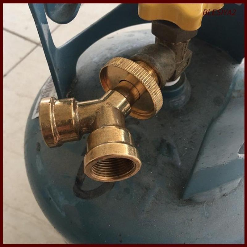 Bộ chia gas chữ Y- Chia 1 bình gas sử dụng 2 bếp gas