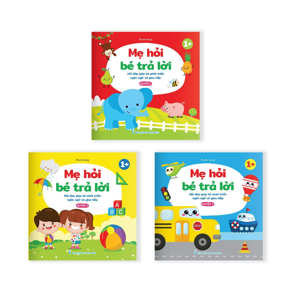 Ảnh Sách - Mẹ hỏi bé trả lời - Rèn luyện trí thông minh, phát triển ngôn ngữ và giao tiếp dành cho bé 1 - 6 tuổi.. 1