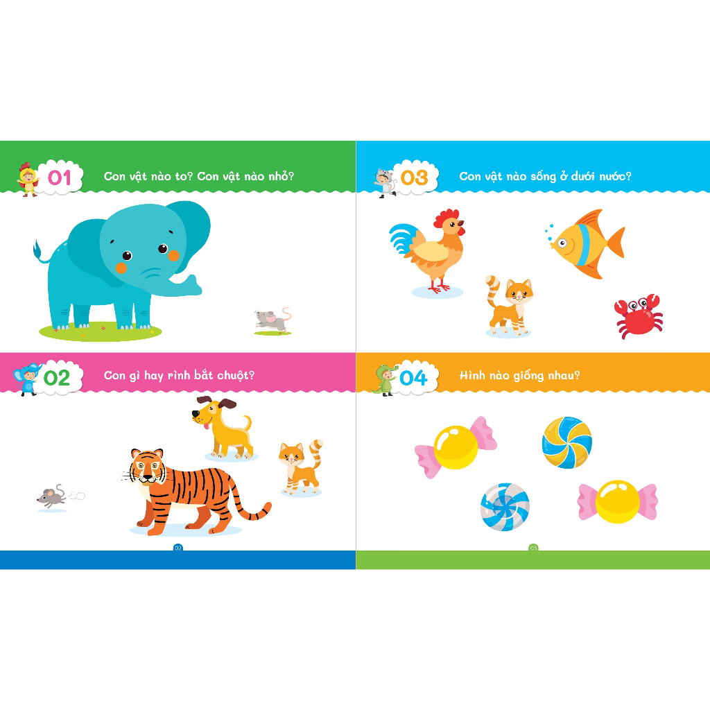 Ảnh Sách - Mẹ hỏi bé trả lời - Rèn luyện trí thông minh, phát triển ngôn ngữ và giao tiếp dành cho bé 1 - 6 tuổi.. 4