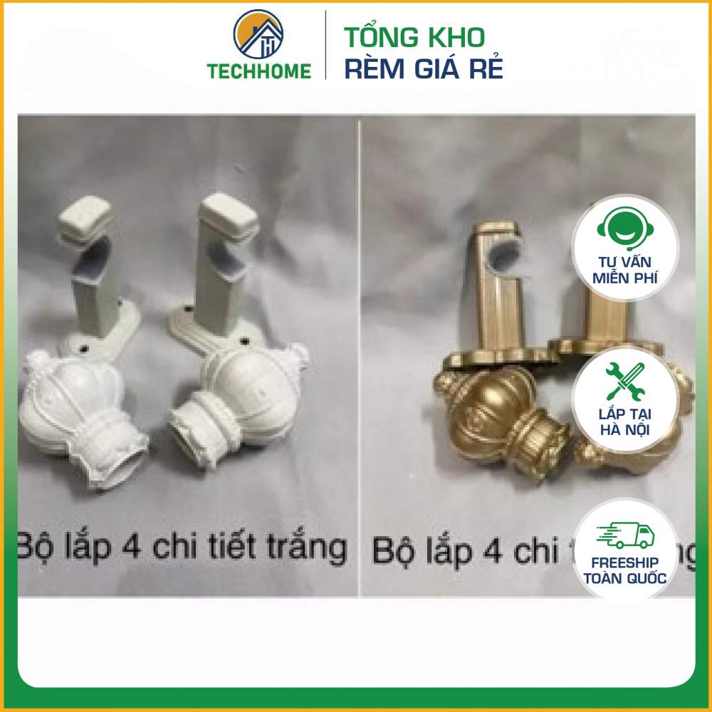 Trụ đỡ thanh treo rèm, giá đỡ thanh treo rèm gắn tường chịu lực tốt ...