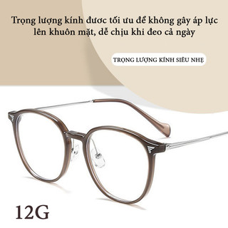Gọng kính cận nữ nam cao cấp kính giả cận phong cách Hàn Quốc siêu hit hot cute cá tính thời trang cháy phố HANASO 126