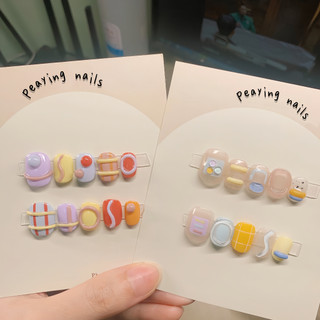 Nailbox gel nổi đơn giản form ngắn