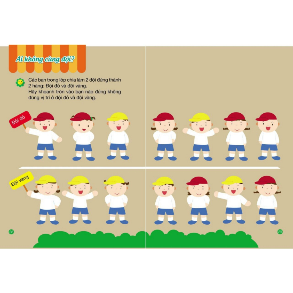 Sách - Toán Tư Duy Dành Cho Trẻ 3-4 Tuổi - Học mà chơi, chơi mà học