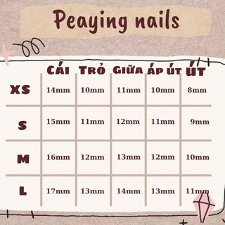 Nailbox gel nổi dễ thương form ngắn