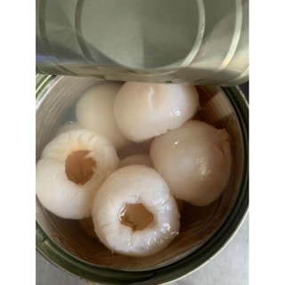 Vải thiều ngâm nước đường Thanh Hà Bitraco 565gr (vải đóng hộp / vải lon). Lychees in syrup