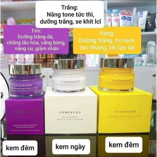 Forencos - Kem dưỡng Forencos Wonderwerk Marula Tone Up Cream Dưỡng Trắng Giảm Nám Ban Đêm Và Ngày