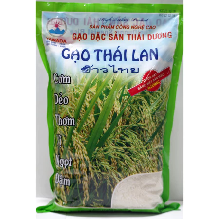 Gạo thái thơm đặc biệt (thái xanh, thái đỏ) 2Kg - Thái Dương