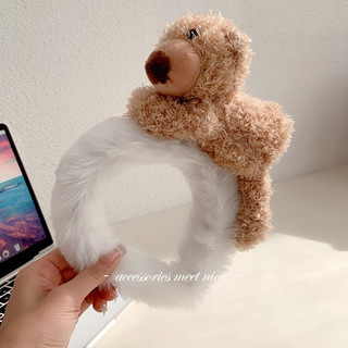 Cài tóc hình thú cưng siêu dễ thương ngộ nghĩnh mềm mại