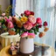 Bình Hoa Chuông Gốm Sứ Bát Tràng Cao 15cm Men Mộc Lọ Cắm Hoa Mini Để Bàn Decor GomDecorTSC