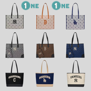 Túi Xách MLB NY Big Diamond Monogram Jacquard Small Tote Bag New