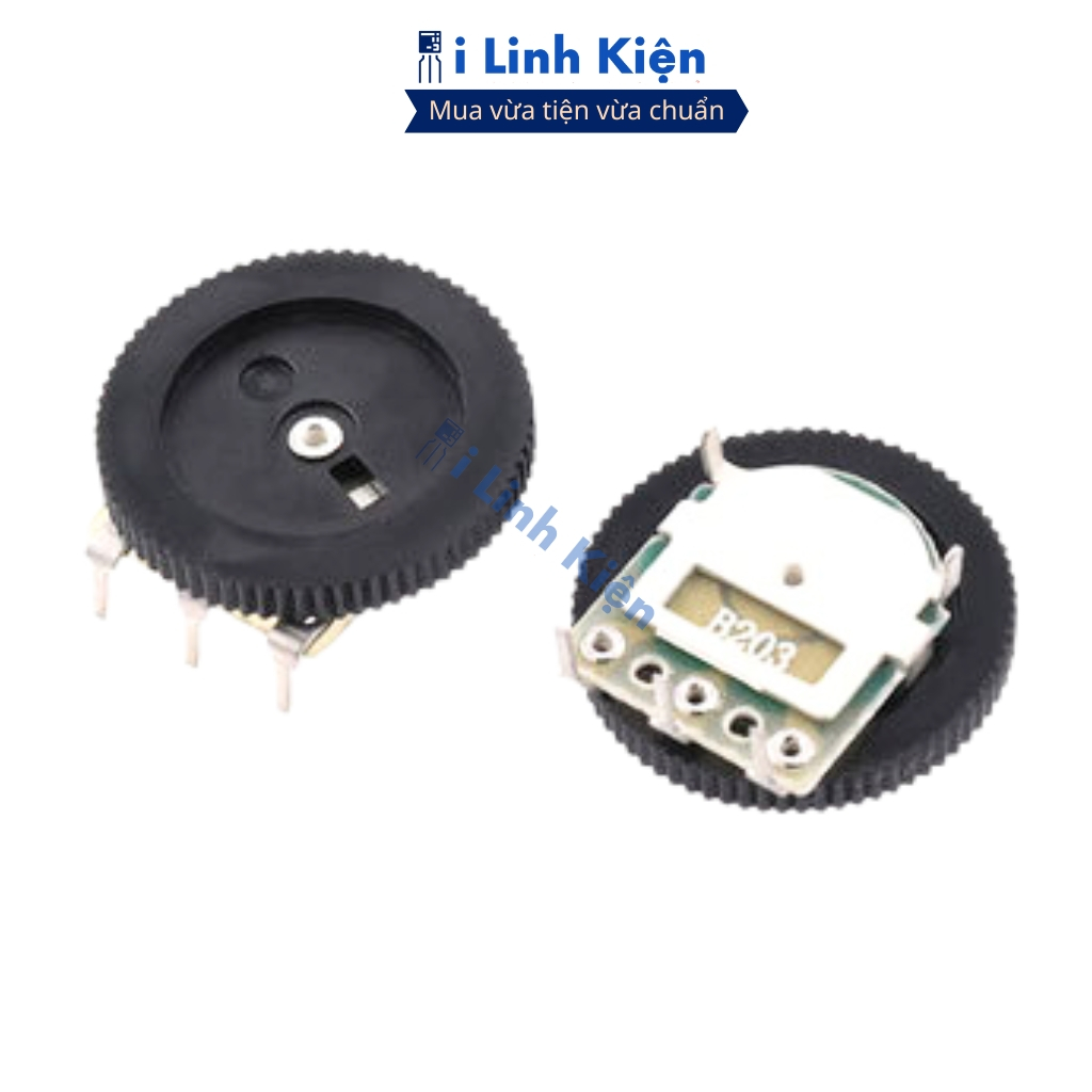 ( Combo 5) Biến trở tròn 16x2mm 1K - 10K - 50K chất lượng cao ilinhkien.