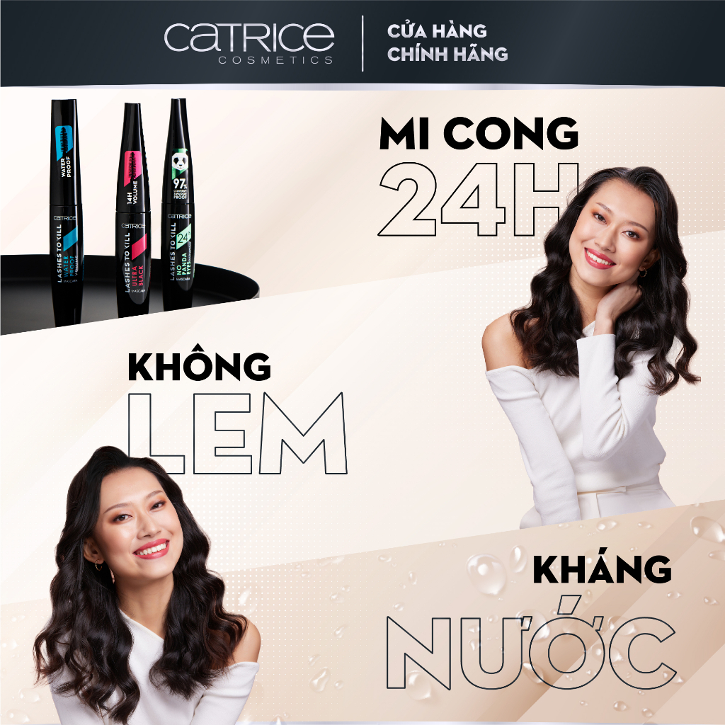 Mascara chuốt mi Catrice Lashes to Kill Ultra Black Mascara hỗ trợ nuôi dưỡng mi 10ml