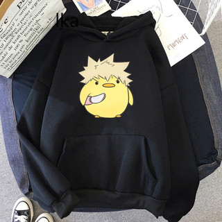 Áo hoodie in hình My Hero Bakugou Vịt Anime