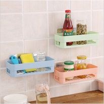Kệ Nhựa Chữ Nhật Dán Tường K0840