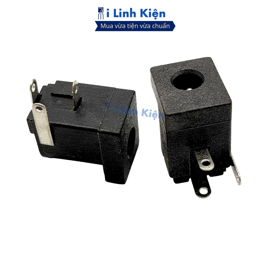 Jack nguồn DC cái 3.5x1.3mm combo 5 jack chính hãng ilinhkien