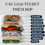Máy Hút Chân Không Không Kén Túi PW300a Tự Động Hút Kiệt Mọi Loại Túi, 2 motor mạnh mẽ, Chức Năng Cắt Túi — ảnh 6