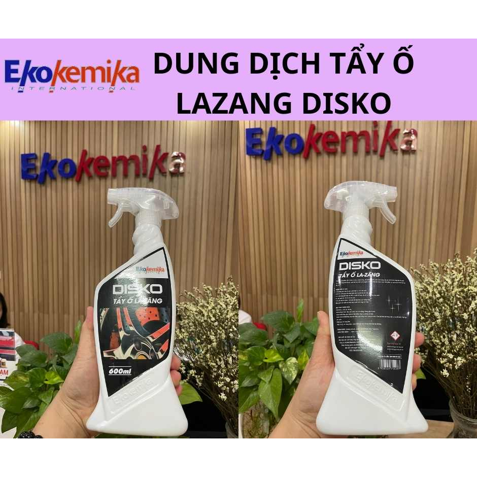 DUNG DỊCH TẨY Ố LAZANG DISKO THƯƠNG HIỆU EKOKEMIKA 600ML