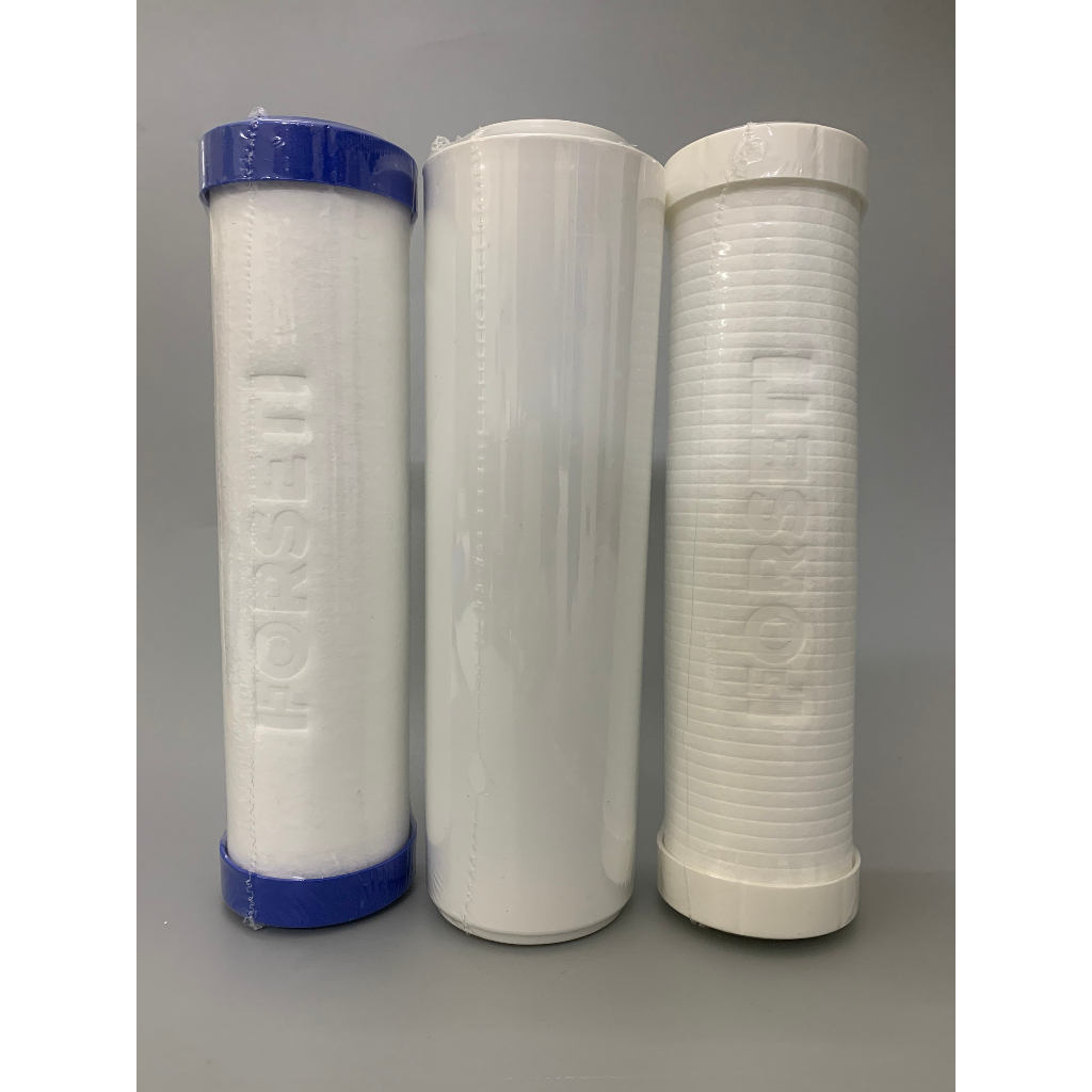 Combo 3 Lõi Lọc Thô 123 FORSETI Dùng Thay Thế Cho Các Dòng Máy RO Sử Dụng 3 Cốc Lọc 10 Inch