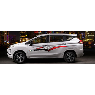Tem Sườn Xe Ô TÔ Mitsubishi Xpander,Team Decal Oto ,Tặng kèm tem chữ kí XP