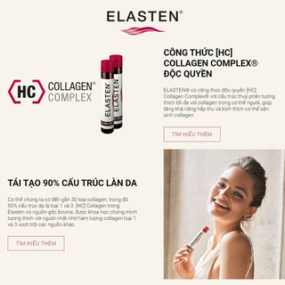 Collagen Elasten Giúp Da Căng Mịn, Chống Lão Hóa, Tóc Chắc Khỏe - Collagen Số 1 Tại Đức
