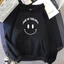 Áo hoodie in hình Mặt cười ngộ nghĩnh áo nỉ thu đông cho nam và nữ